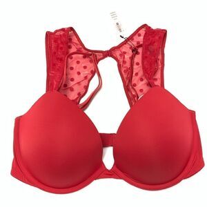 Victoria’s Secret Padded Push Up Plunge bra 34DD